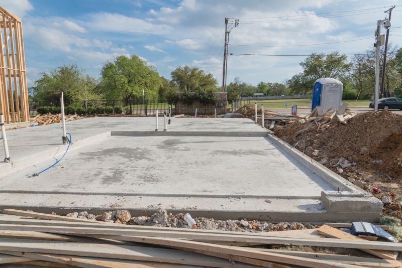 Foundation Pad Construction